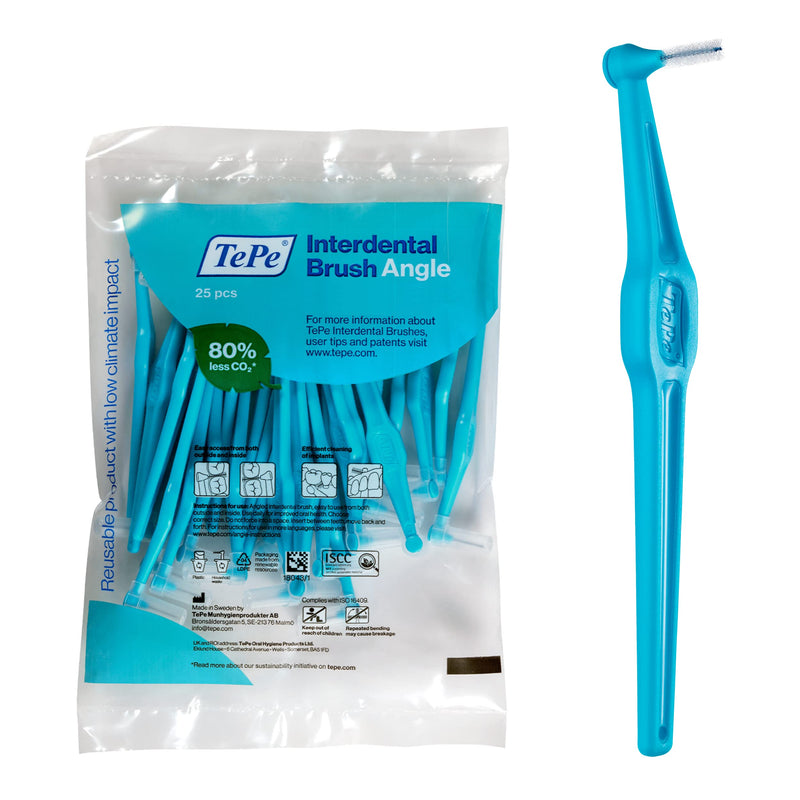 TePe Interdental Brushes Original BLUE 0.6 mm, 25 pieces (pack of 1) 25 pieces (pack of 1) - NewNest Australia