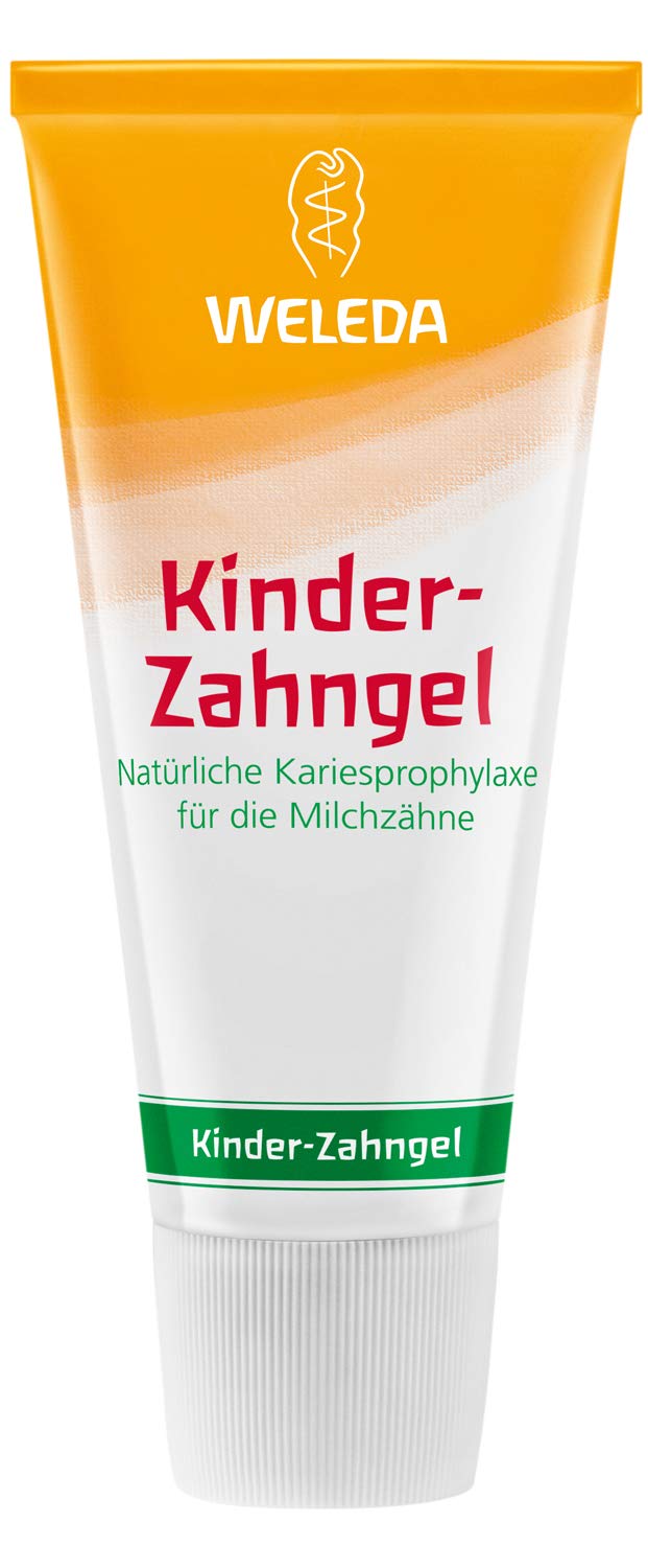 Weleda Children'S Tooth Gel, Natural Cosmetics Toothpaste For Natural Dental Care Of Milk Teeth And Gums Of Children And Babies, Protection Against Caries Without Fluorides (1 X 50 Ml) - NewNest Australia