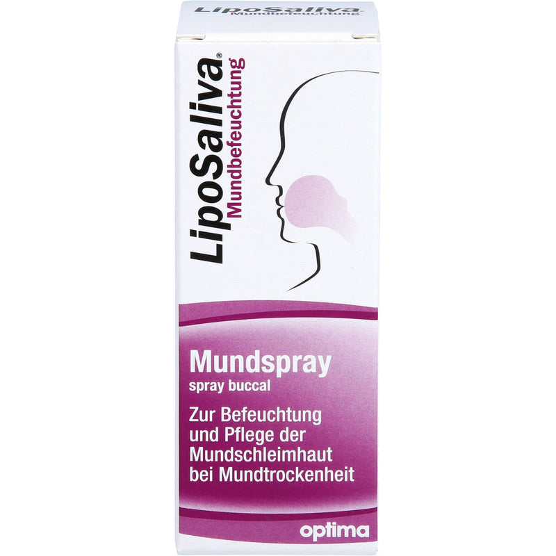 LipoSaliva mouth moistening, mouth spray for moistening and caring for the oral mucosa in case of dry mouth, 50 ml solution - NewNest Australia