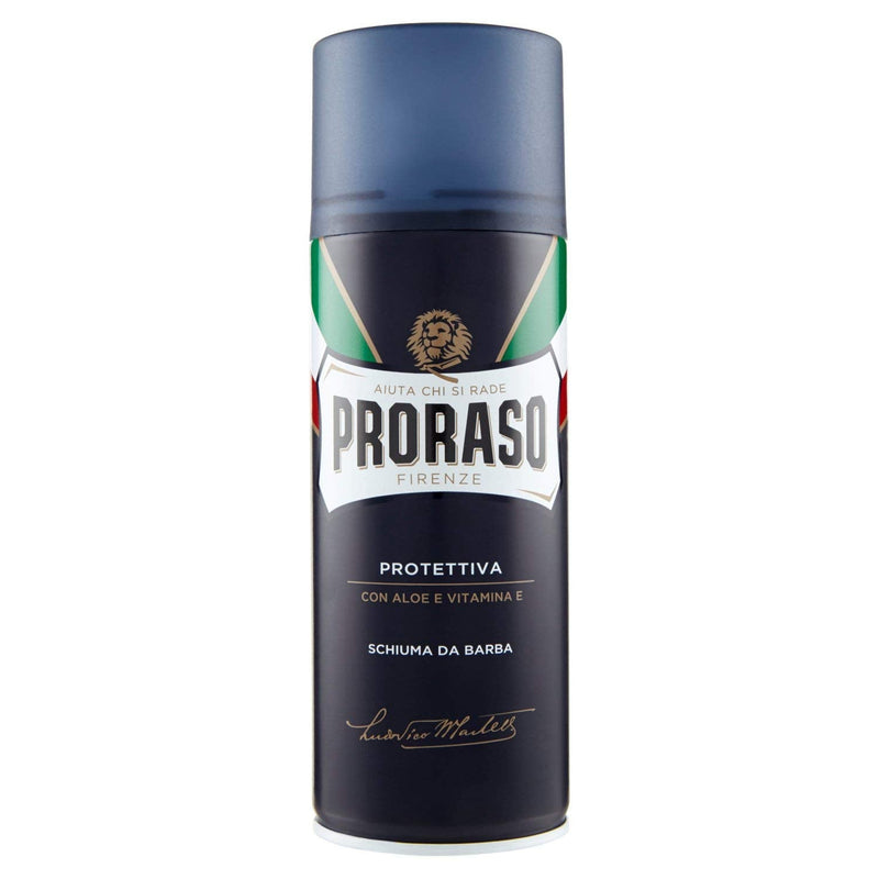 Proraso Blue Tutte Le Barbe Protettiva E Idratante Shaving Foam, Pack of 1 (1 x 400 ml) - NewNest Australia