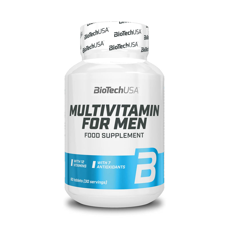 Biotechusa Multivitamin For Men - Comprehensive Support For Active Men | 38 Active Ingredients | Energy, Immune And Muscle Support | Antioxidant Protection, 60 Tablets - NewNest Australia