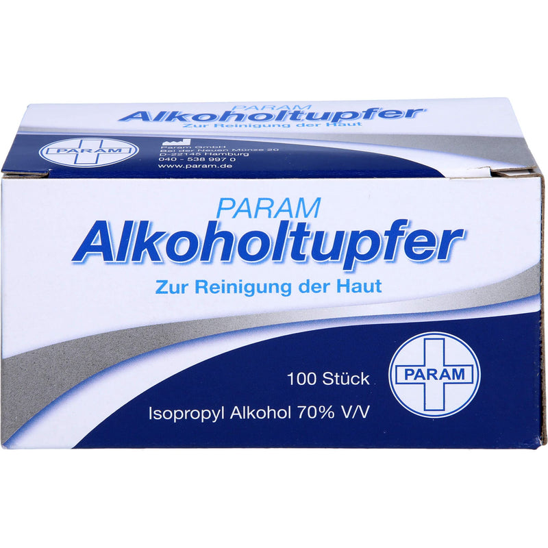 ALCOHOL SWAB PARAM 100pcs 0366729 - NewNest Australia