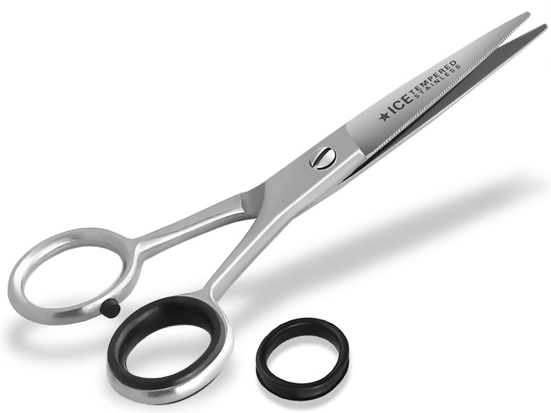 Beard scissors - hair scissors 13 cm with one-sided micro-serration made of stainless steel - NewNest Australia