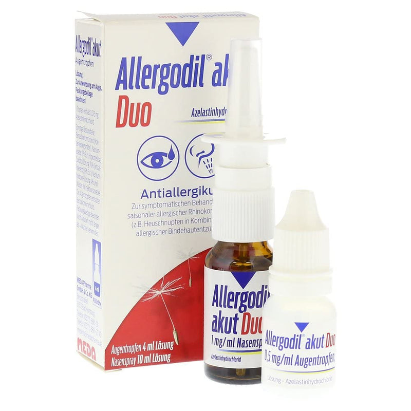 Allergodil acute duo eye drops and nasal spray, 1 piece combination pack - NewNest Australia