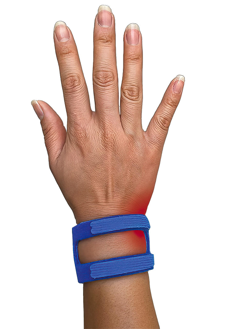 Wristwidget (Blue) Adjustable Wrist Brace For Tfcc Tears, One Size Fits Most. For Left And Right Wrists, Support For Weight Bearing Strain, Exercise One Size Blue - NewNest Australia