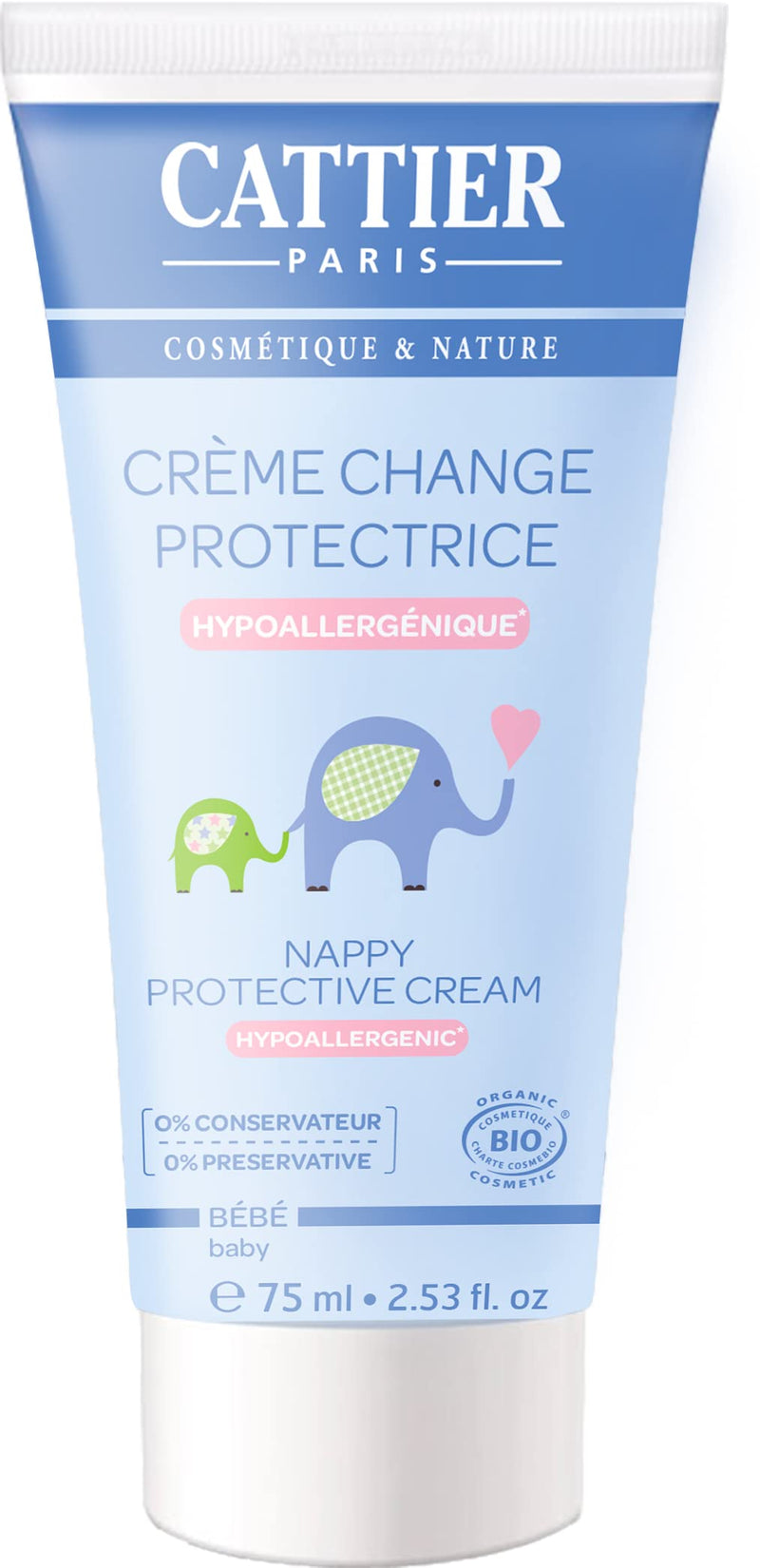 Cattier Baby Nappy Cream For Baby 75ml - NewNest Australia