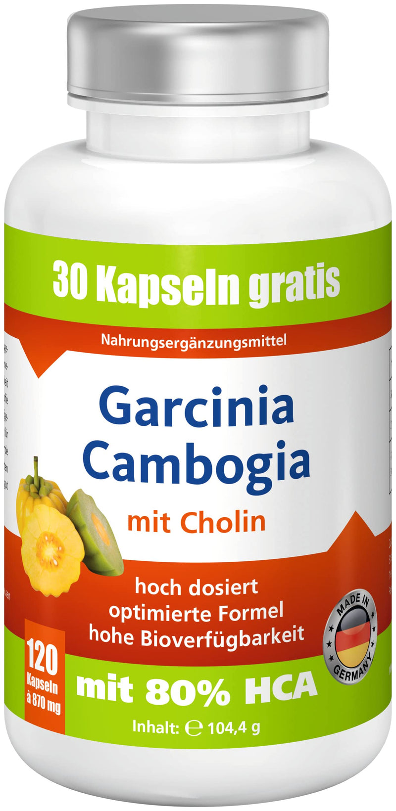 Garcinia Cambogia with 80% HCA, 1890mg Garcinia, 120 vegan capsules: Premium OFFER!! best price-performance ratio, extremely high bioavailability, high dosage, purely natural - NewNest Australia