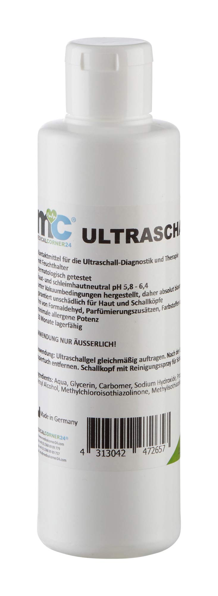 Ultrasound gel 250ml bottle, sonography gel, conductive gel, contact gel, ultrasound gel, transmission gel - NewNest Australia