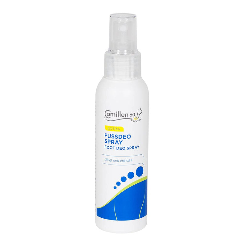 Foot deodorant spray Camillen 60, for foot sweat and foot odor, foot disinfection, 125 ml - NewNest Australia