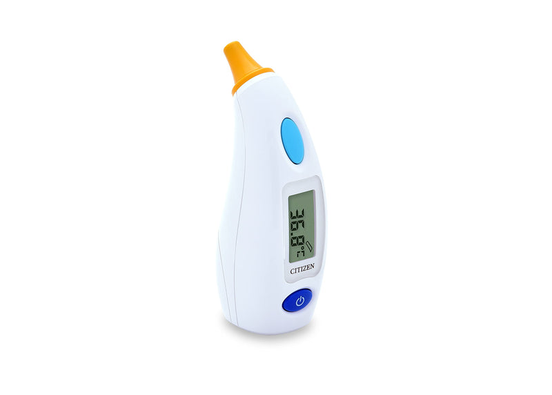 Citizen Ctd504 Antibacterial Ear Thermometer For Adults And Children, Very Fast Measurement - Only 1-3 Seconds, 12 Sets Of Memory, Accurate And Fast Readings For Adults And Children - NewNest Australia
