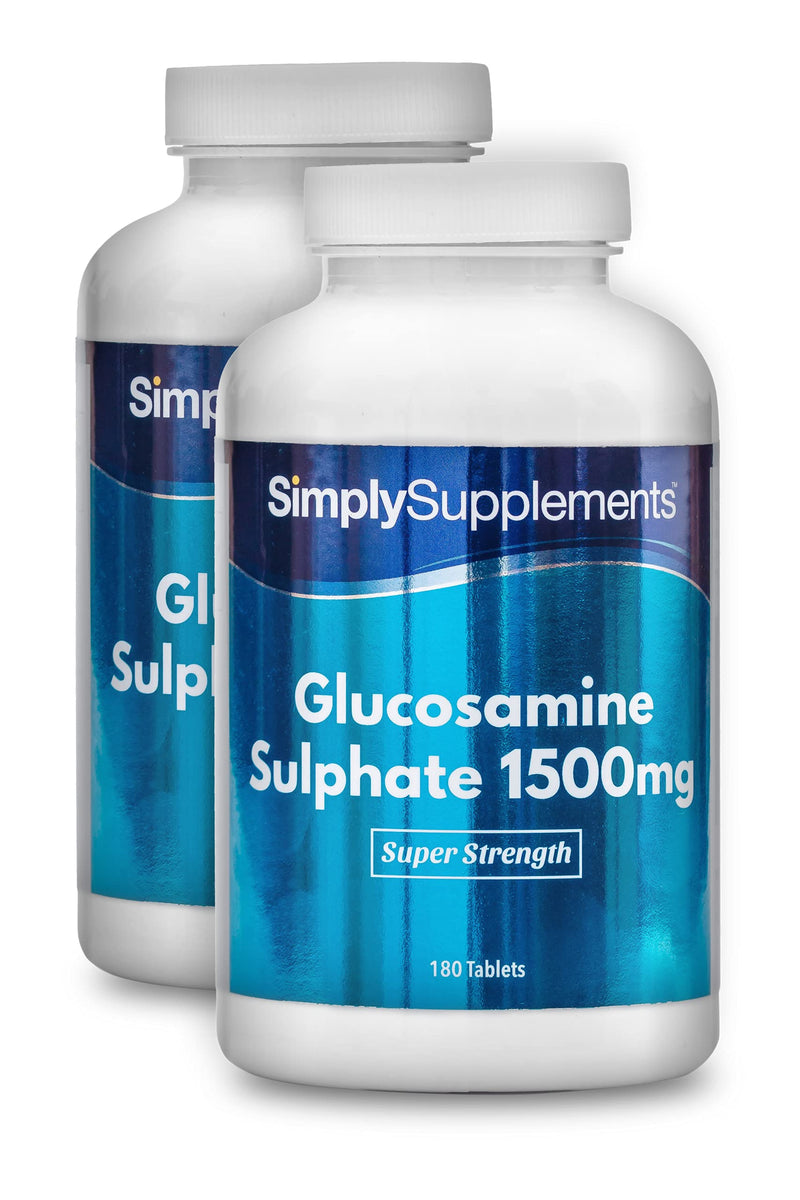 Glucosamine Sulfate 1500mg - 360 Tablets - 1 Year Supply - SimplySupplements - NewNest Australia
