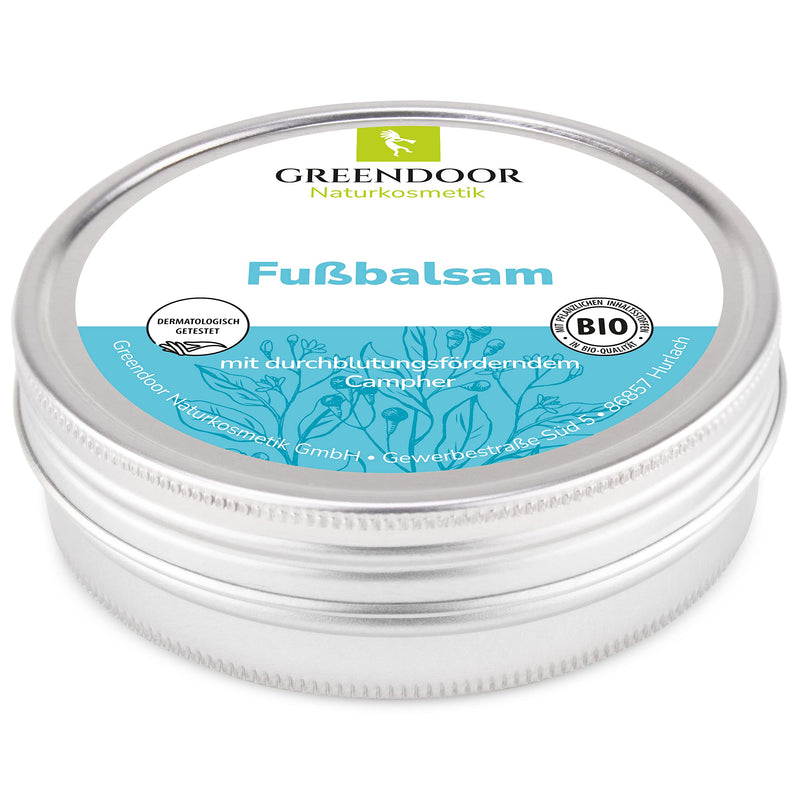 Greendoor Foot Balm With Bio Cocoa Butter, Buy Now The Comparative Winner, Foot Cream + Scratch Ointment, 4-Times The Yield, Natural Cosmetics, Foot Balm, Foot Care Cream - NewNest Australia