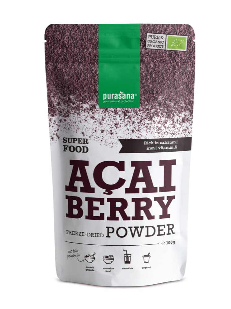 Purasana Acai Powder ORGANIC 100g - NewNest Australia