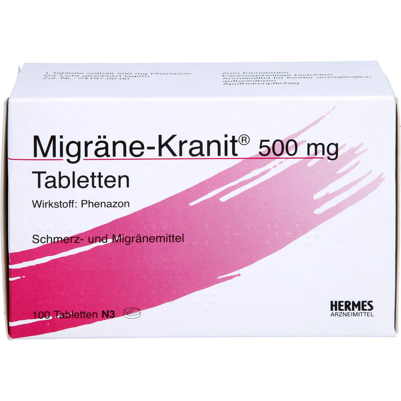 MIGRAINE KRANIT 500 mg tablets 100 pcs - NewNest Australia