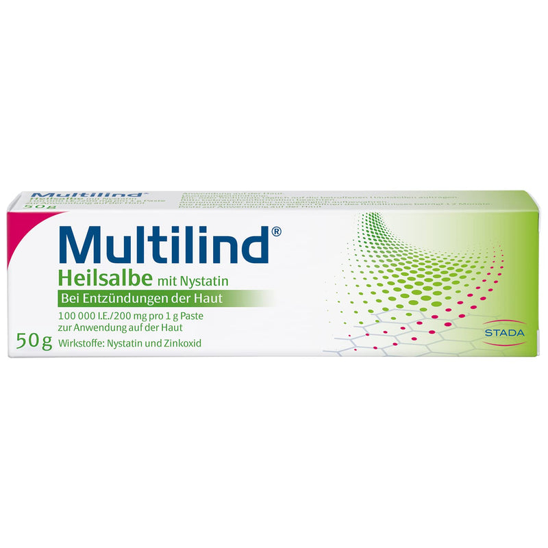 Multilind healing ointment with nystatin and zinc oxide 50 g 50 g (pack of 1) - NewNest Australia