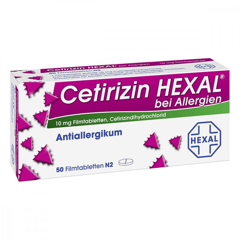 Cetirizine Hexal for allergies, 50 pcs - NewNest Australia