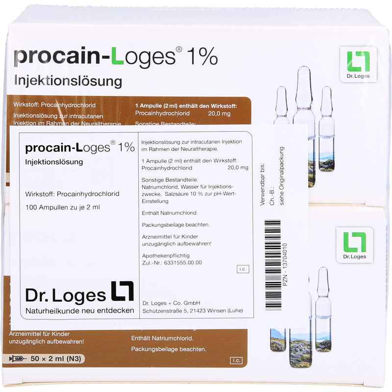 Procaine-Loges 1% injection solution ampoules - NewNest Australia