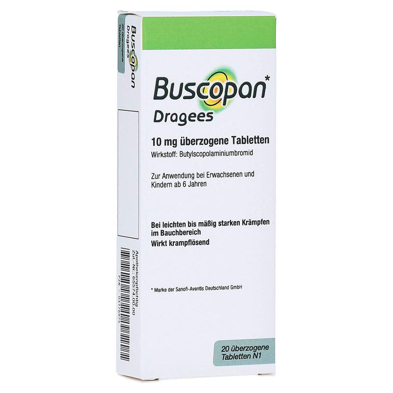BUSCOPAN dragees 20 pcs - NewNest Australia