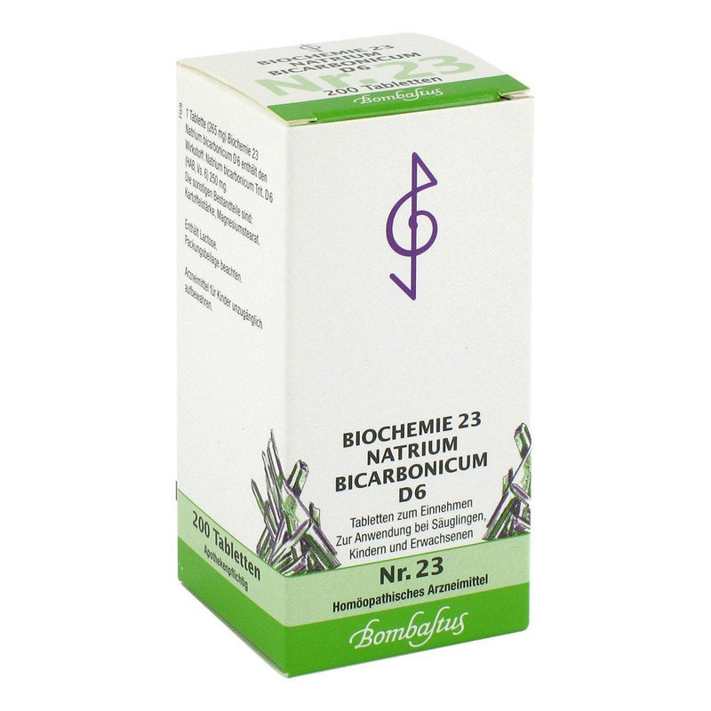 Biochemistry 23 Sodium Bicarbonicum D 6 tablets, 200 pcs - NewNest Australia