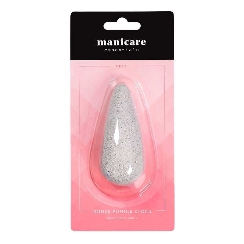 Manicare Mouse Pumice Stone For Dry Skin, Removes And Prevents Corns, Calluses And Cracked Heels, Removes Hard, Dead Skin, Pedicure Stone, Natural Pumice, Smoothes Skin - NewNest Australia