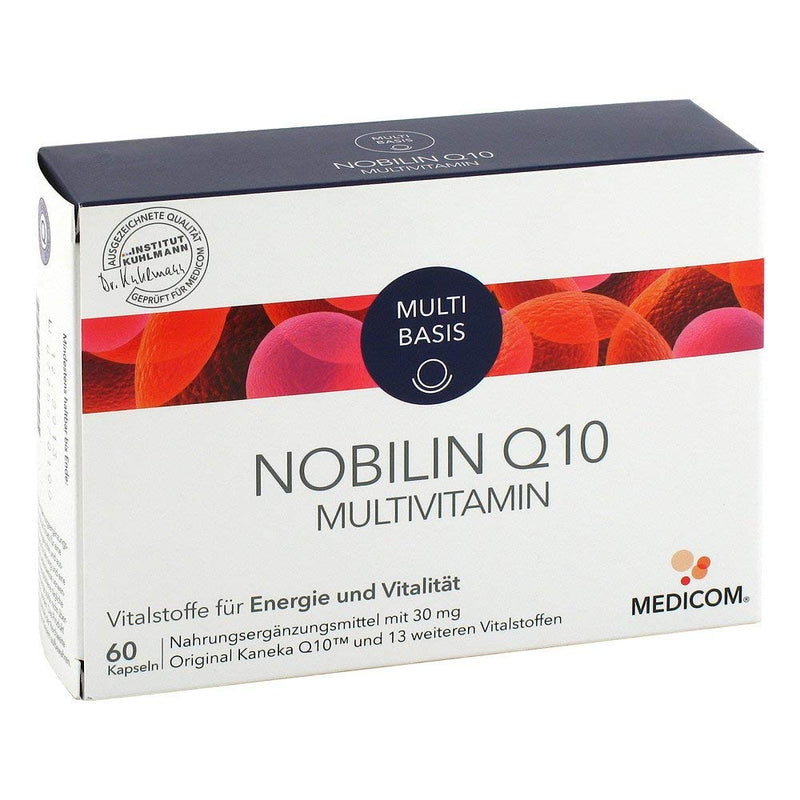 NOBILIN Q10 multivitamin capsules 60 pcs - NewNest Australia