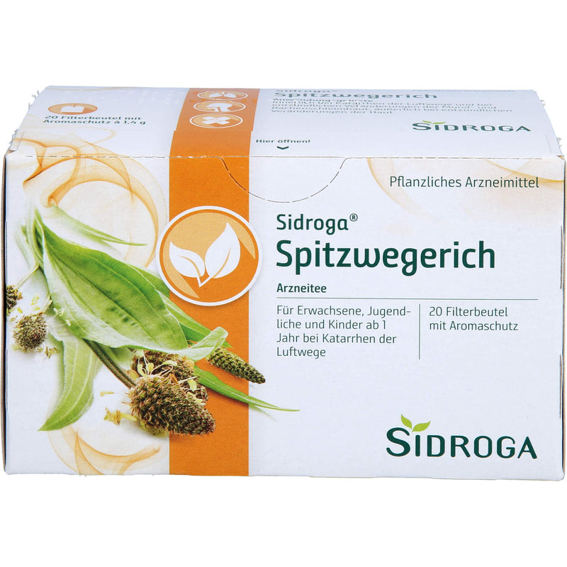 Sidroga Ribwort Tea – 20 filter bags - NewNest Australia