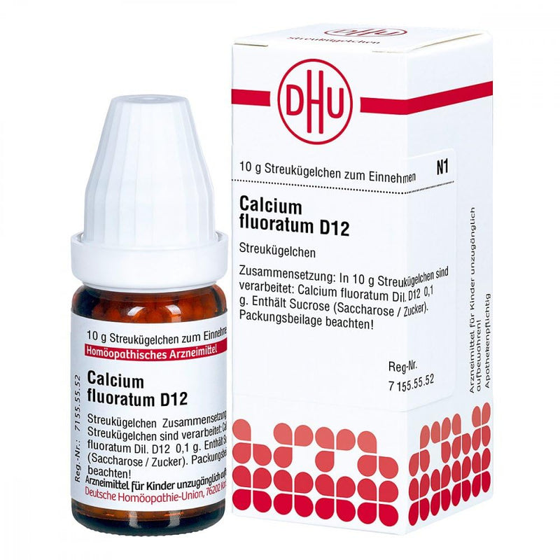 DHU Calcium fluoratum D12 scatter beads, 10 g globules - NewNest Australia