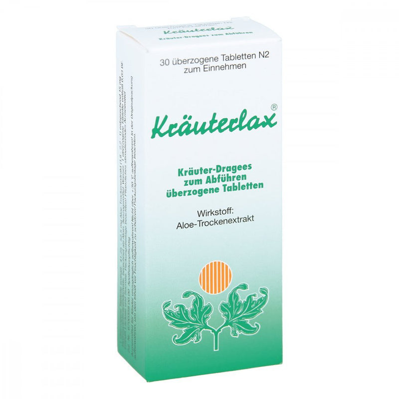 KRÄUTERLAX Dr.Henk 15 mg herbal drag for laxatives 30 pcs - NewNest Australia
