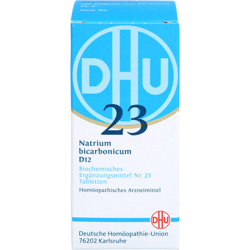 DHU Schüßler salt No. 23 sodium bicarbonicum D12 tablets, 200 tablets - NewNest Australia