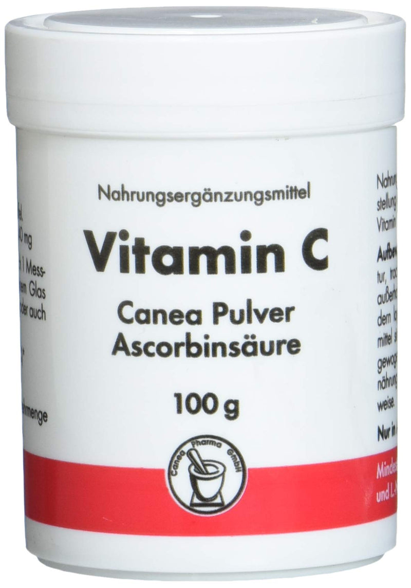 Pharma-Peter VITAMIN C CANEA ascorbic acid powder, 100 g can - NewNest Australia