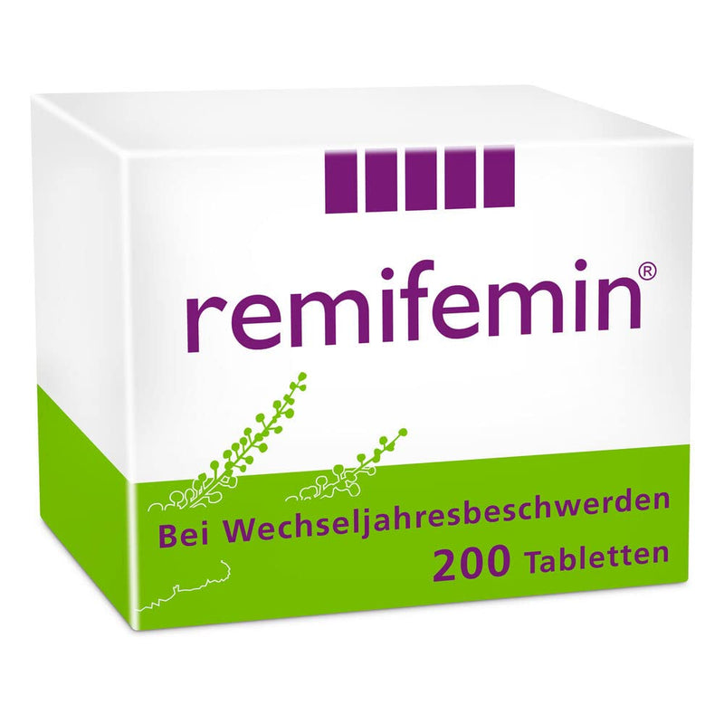Remifemin 200 tablets for mild to moderate menopausal symptoms - hormone-free - herbal medicine 200 pieces (pack of 1) - NewNest Australia