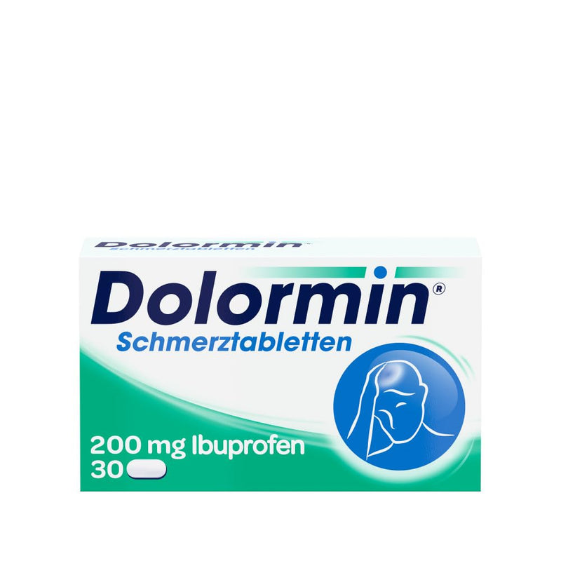 Dolormin® pain tablets - for pain and fever - such as headaches, toothaches and menstrual pain - 30 tablets 30 pieces (pack of 1) - NewNest Australia