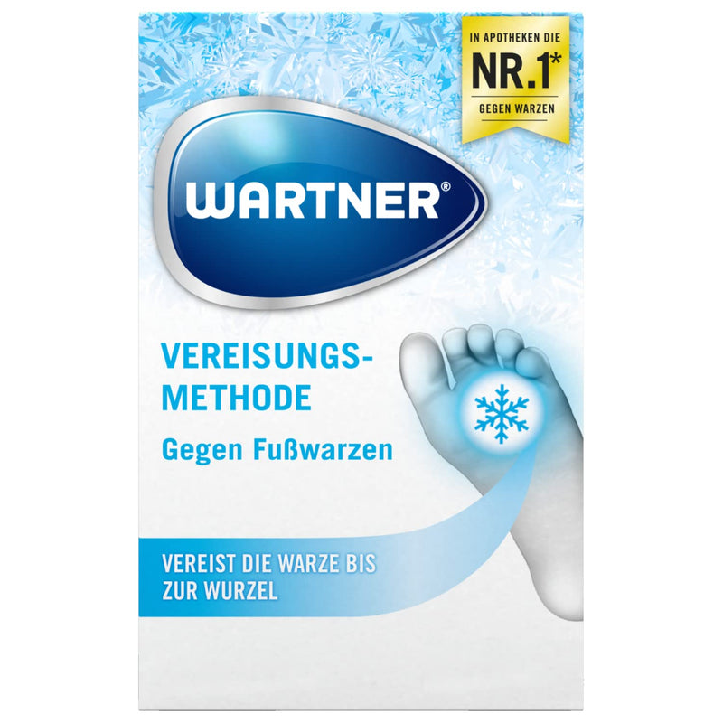 WARTNER wart icing against foot warts - spray for the treatment of foot warts - wart cryotherapy for self-treatment for children and adults - pack of 1, 1 x 50ml - NewNest Australia