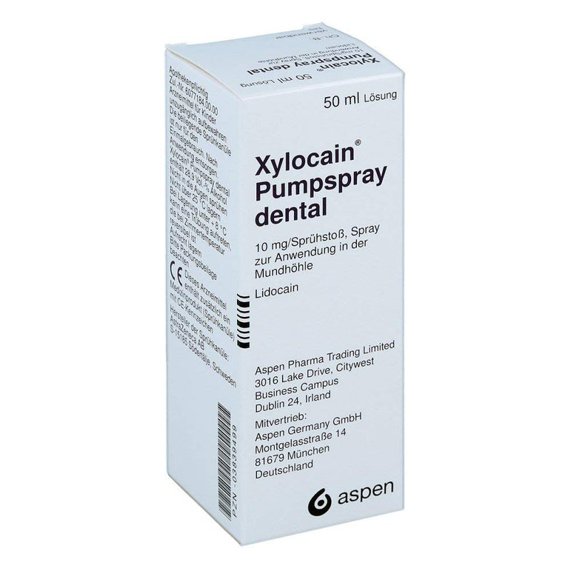 Xylocaine Pump Spray Dental (surface anesthetic for dentistry), 50 ml - NewNest Australia