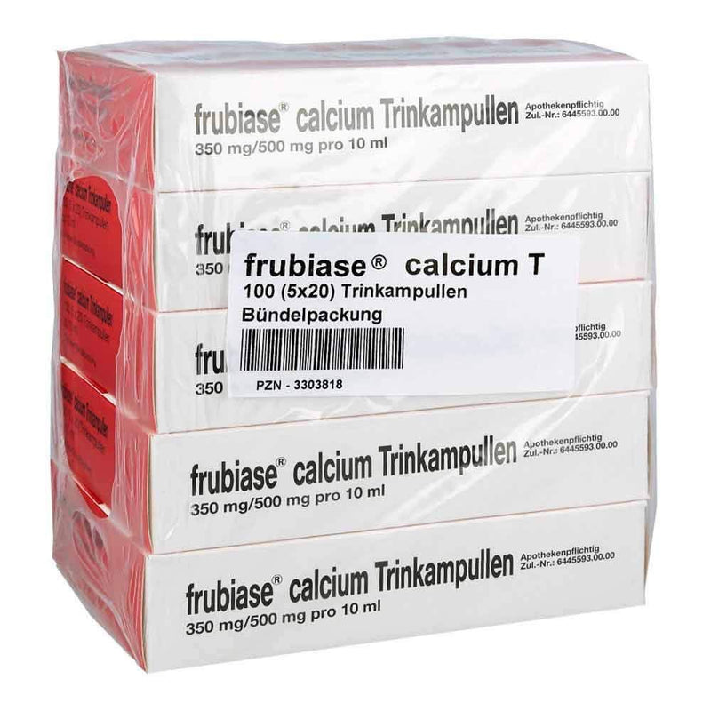 FRUBIASE CALCIUM T drinking ampoules 5x20 pcs - NewNest Australia