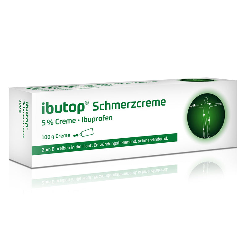 ibutop pain cream 5%, for inflammatory rheumatic diseases and chronic joint and muscle pain, with ibuprofen, anti-inflammatory, long-lasting, cream 150g - NewNest Australia