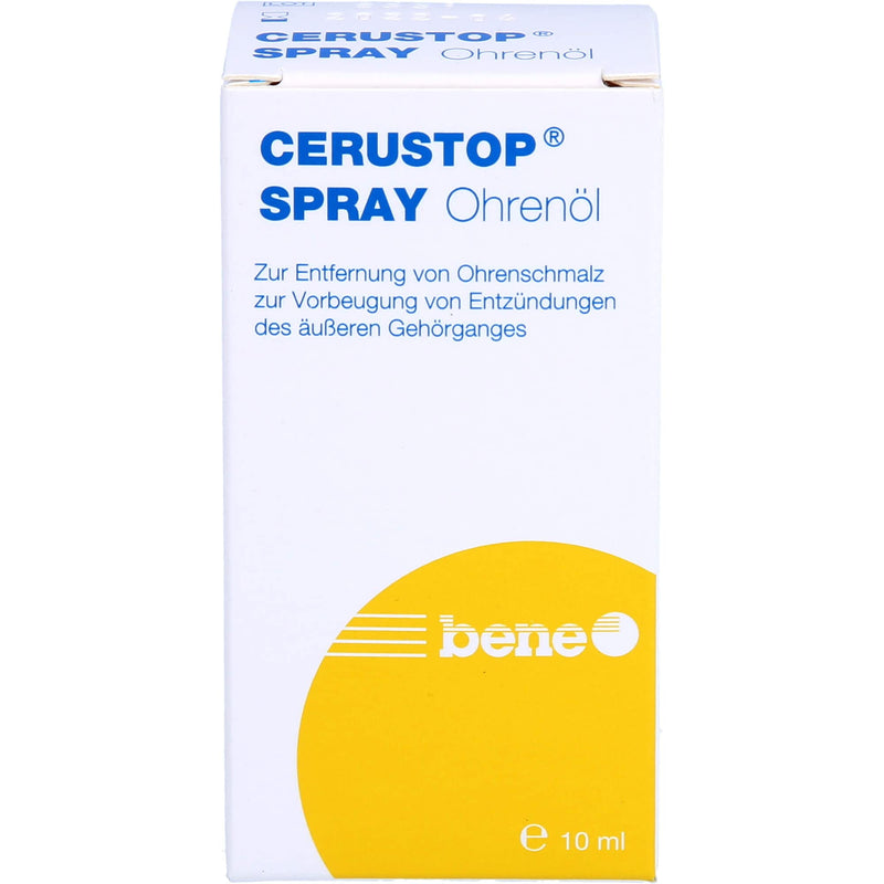 Cerustop ear oil spray, 10 ml - NewNest Australia