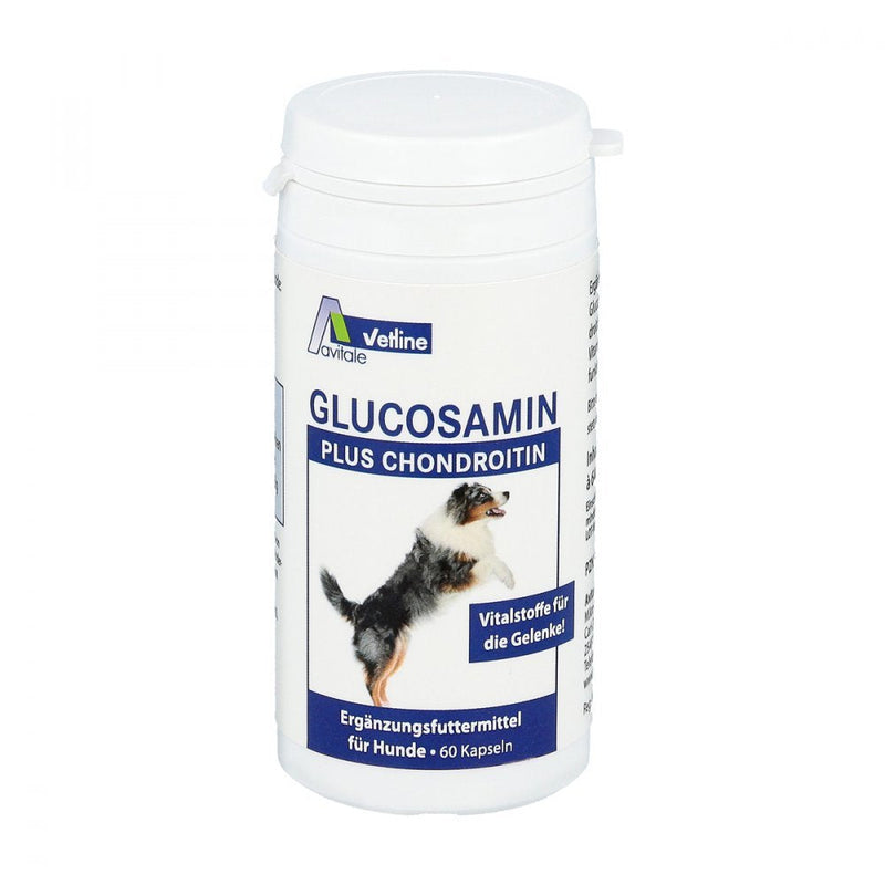 GLUCOSAMINE + CHONDROITIN capsules for dogs 60 pcs - NewNest Australia