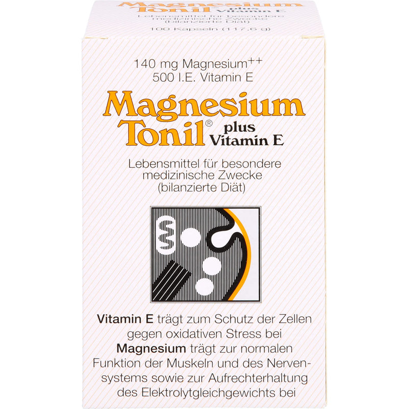 Magnesium Tonil Plus Vitamin E Capsules - NewNest Australia