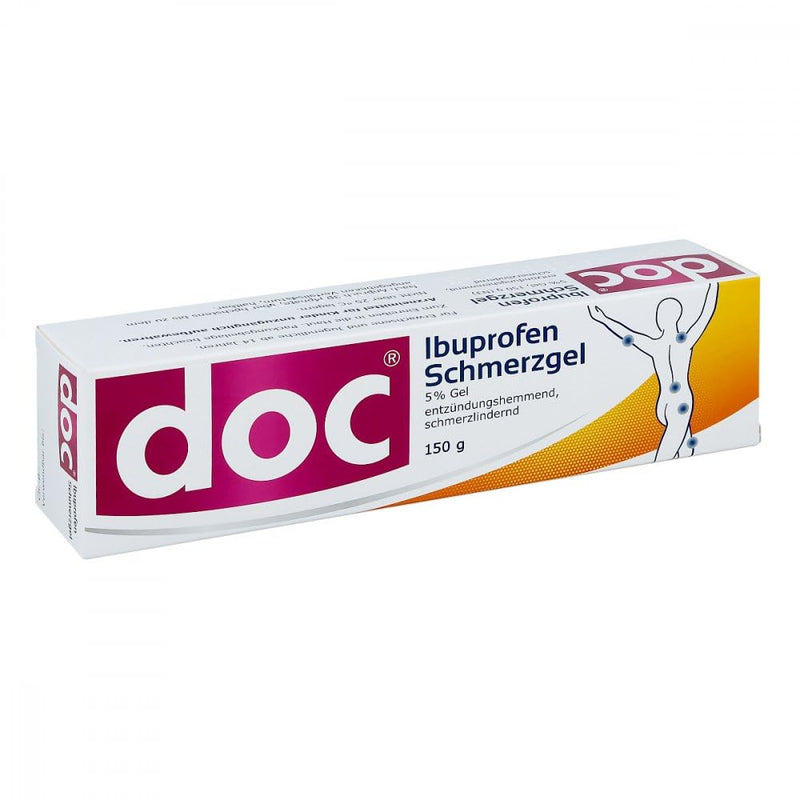 DOC IBUPROFEN pain gel 5% 150 g - NewNest Australia