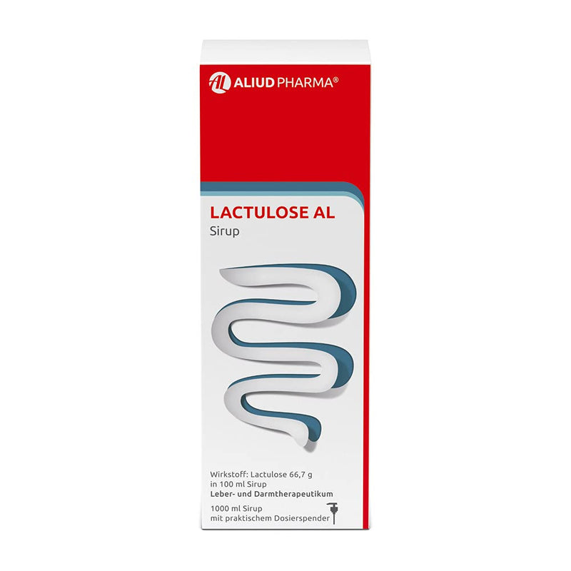 ALIUD PHARMA Lactulose AL Syrup, 1000 ml: Osmotic laxative for constipation 1 l (pack of 1) - NewNest Australia