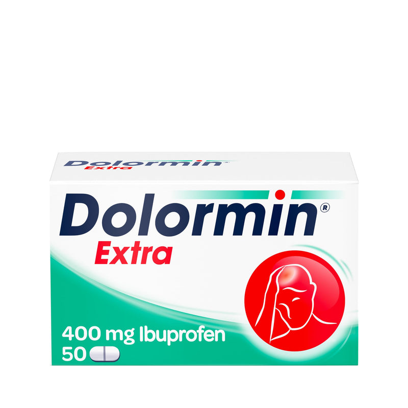 Dolormin extra film-coated tablets 50 pieces 50 pieces (pack of 1) - NewNest Australia