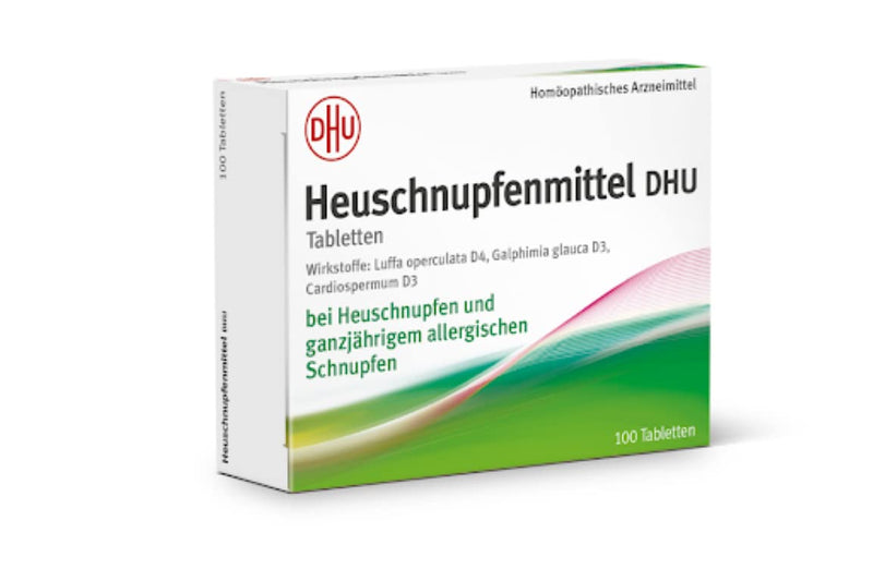 DHU hay fever remedy - doesn't make you tired - helps eyes and nose, 100 tablets - NewNest Australia