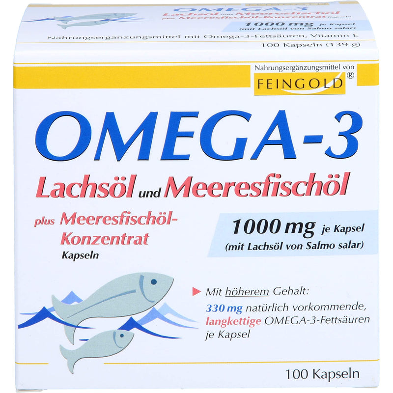 Omega 3 salmon oil and sea fish oil capsules - NewNest Australia