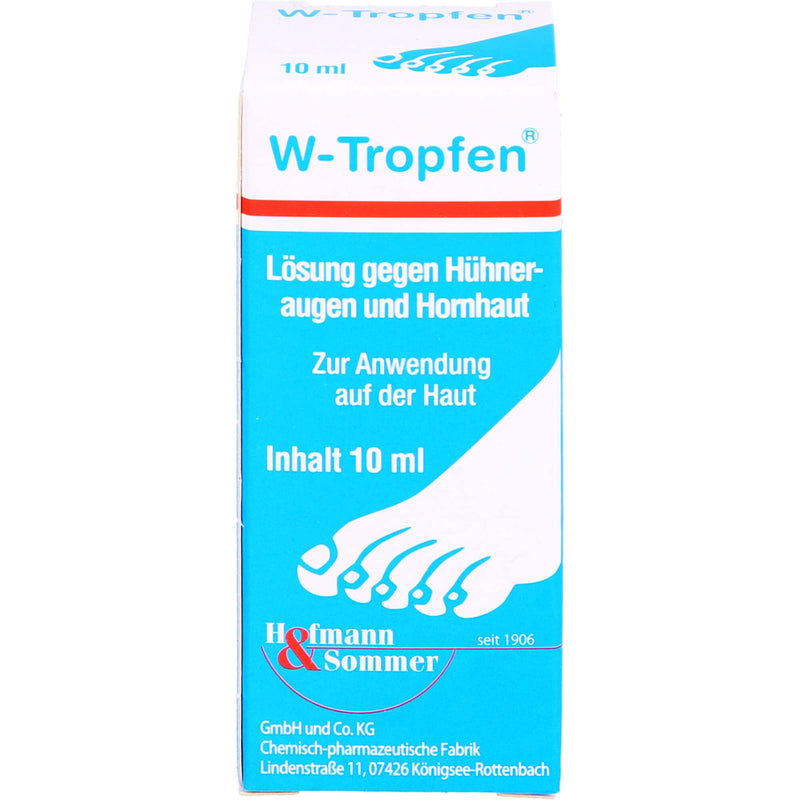 W-DROP solution against corns and calluses 10 ml - NewNest Australia
