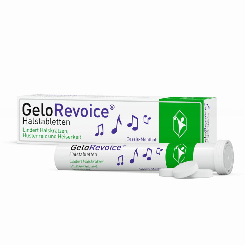 GeloRevoice's Tabl. Blackcurrant Menthol Lozenge Blette Pack of 20 - NewNest Australia