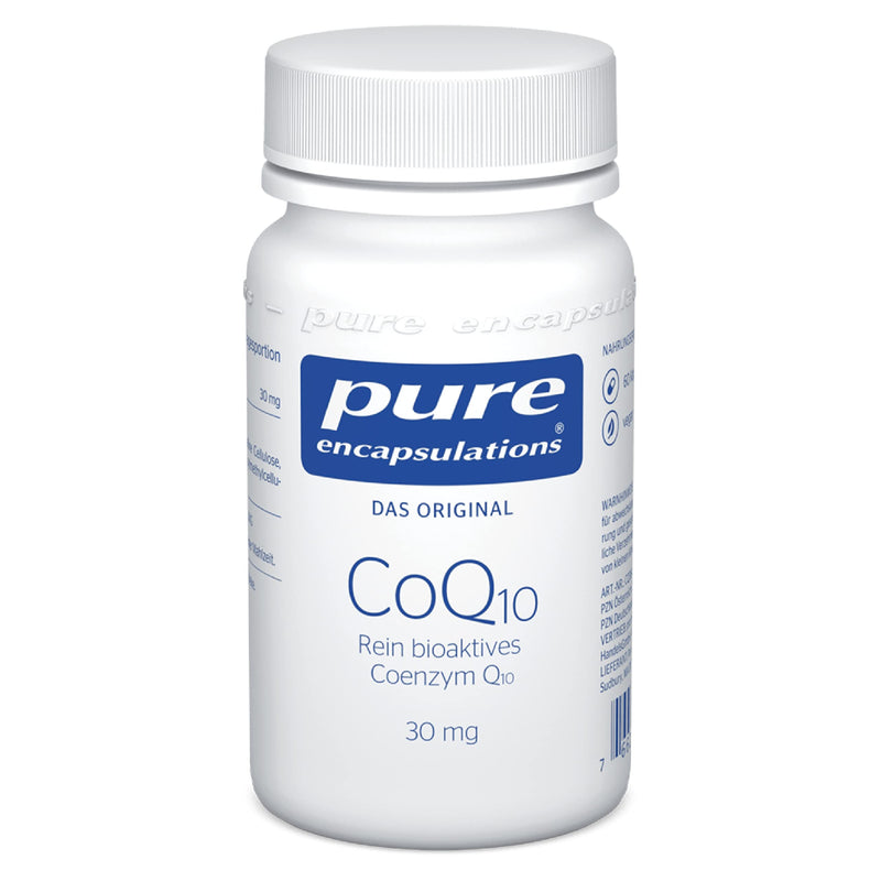 Pure Encapsulations - CoQ10 30 mg - Coenzyme Q10 in its biologically active form - 60 capsules - NewNest Australia