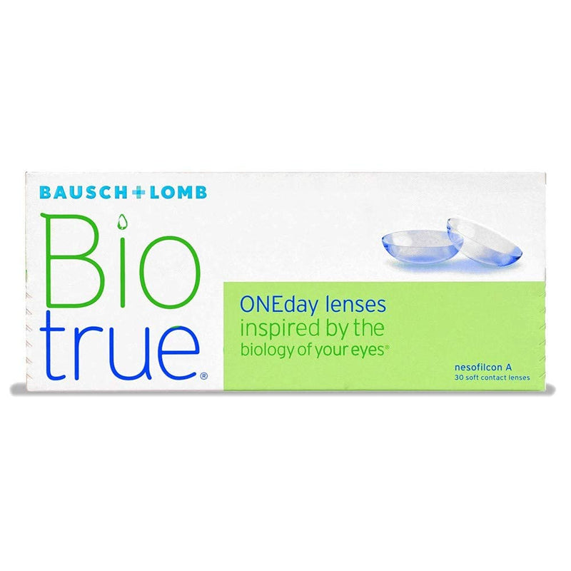 Bausch + Lomb Biotrue ONEday daily lenses, spherical contact lenses, soft, 30 pieces / BC 8.6 mm / DIA 14.2 / -3.75 diopters 8.6 millimeters 14.2 millimeters - NewNest Australia