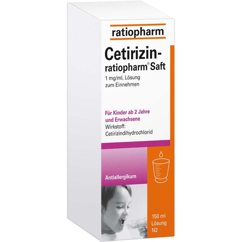 CETIRIZIN ratiopharm juice 150 ml - NewNest Australia