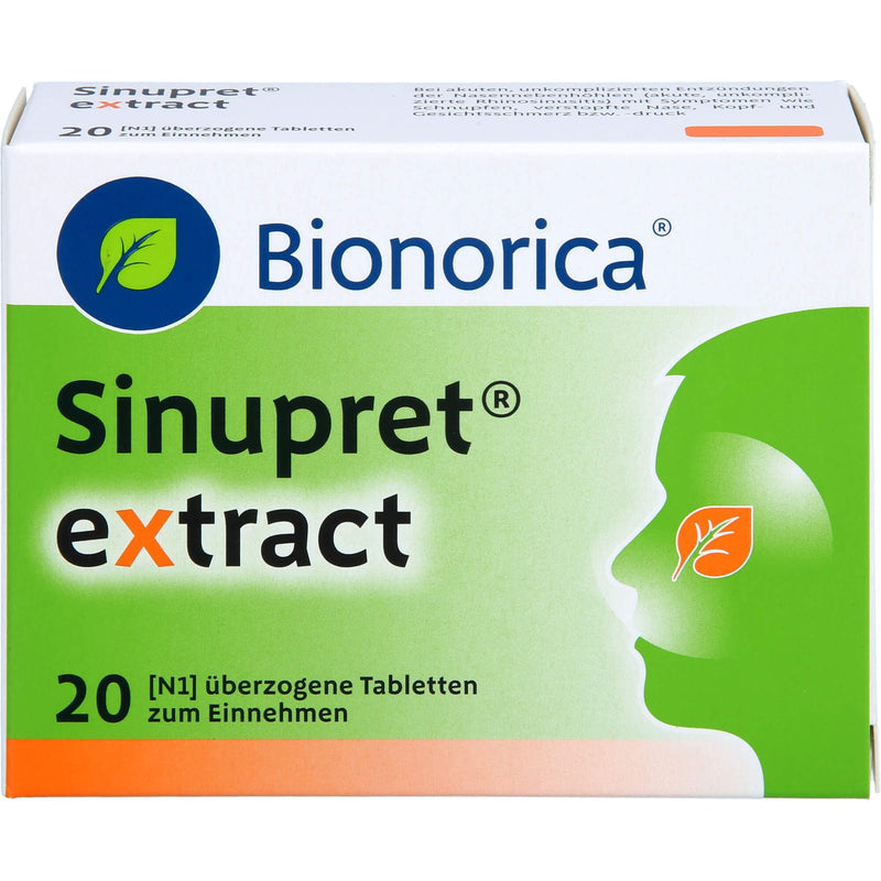 Sinupret Extract coated tablets, 20 pcs - NewNest Australia